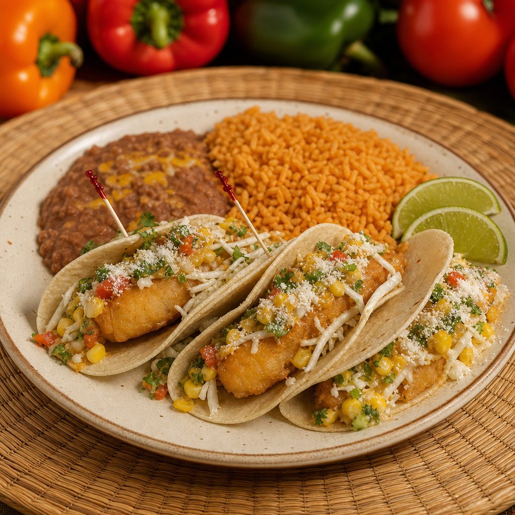 Fish Tacos.