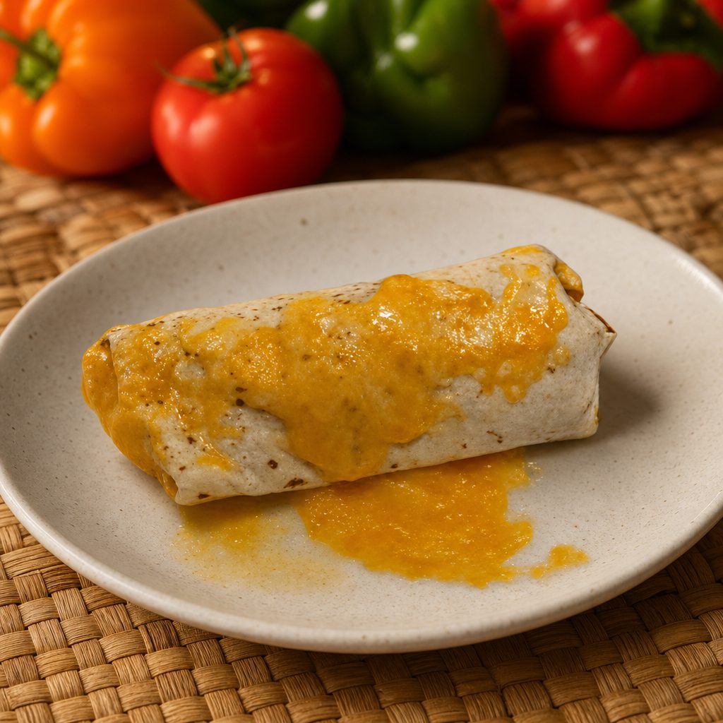 Carne Asada (Grilled Steak) Burrito.