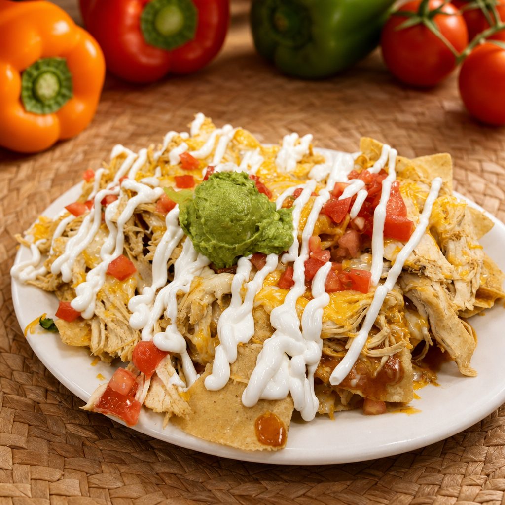 Chicken Nachos.