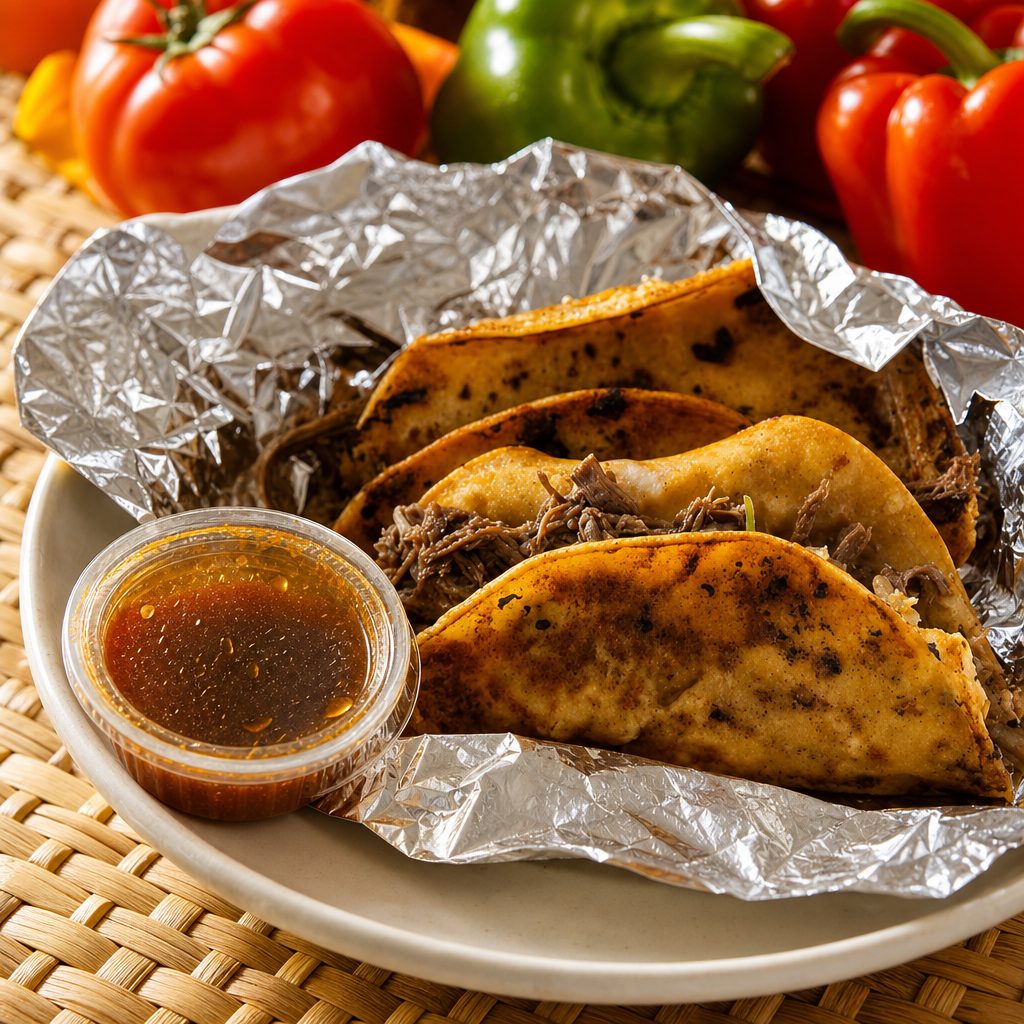 Birria Tacos.